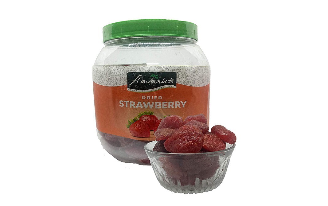 Flavourlite Dried Strawberry    Plastic Jar  250 grams
